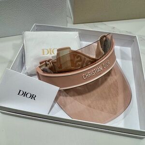 NIB AUTH  Dior Blush Pink Visor
